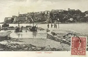 Montenegro Prints: Ulcinj (Dulcigno), Montenegro