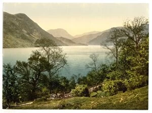 Ullswater Collection: Ullswater, from Gowbarrow Park, Lake District, England