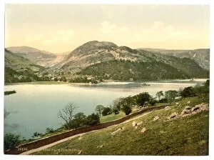 Ullswater Collection: Ullswater, from Place Fell, Lake District, England
