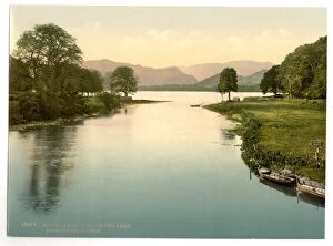 Ullswater Collection: Ullswater and River Eamont from Pooley Bridge, Lake District