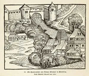 Ulman Stramer paper mill, Nuremberg, Germany
