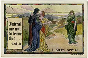 Images Dated 30th November 2016: Ulsters Appeal - Unionist postcard