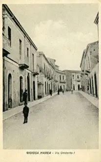 Umberto Prints: Via Umberto, Gioiosa Marea, Messina
