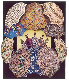 Umbrellas Prints: Umbrella Arrangement