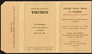 Sites Prints: Un-folded wallet - set of photographic postcards by A Gaddis