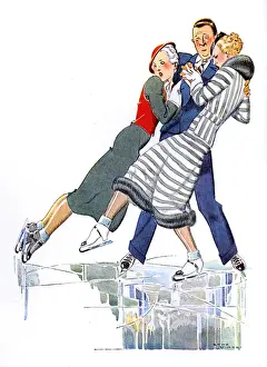 Remain Prints: Unbalanced Skaters