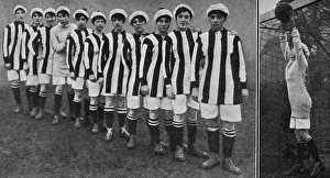 Unbeaten team of lady footballers, WWI Unbeaten team of lady footballers, WWI