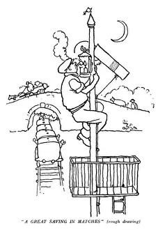 Uncle Lubin, illustration by William Heath Robinson