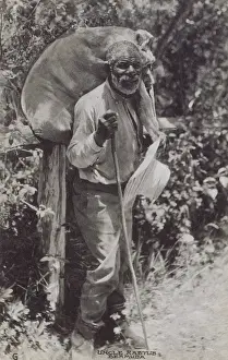 Sack Prints: Uncle Rastus - the Oldest Man in Bermuda