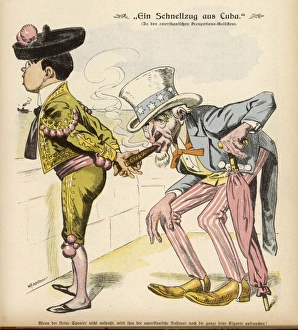 Spains Collection: Uncle Sam / Cuban Cigar