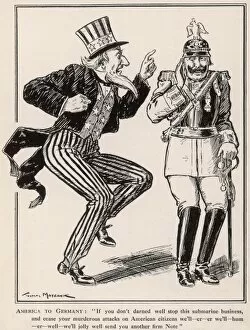 Uncle Sam and the Kaiser 1915