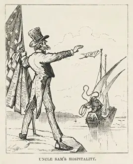 Uncle Sam Repels Chinese