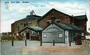 Blackpool Prints: Uncle Toms Cabin, Blackpool, Lancashire