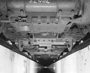 Heinz Prints: Undercarriage of a train