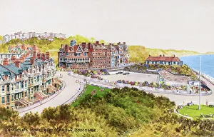 Boscombe Prints: Undercliff Road and Marina, Boscombe, Dorset