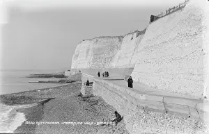 Rottingdean Prints: Undercliff Walk in Rottingdean