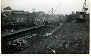 Underground Railway Construction, Leytonstone, London