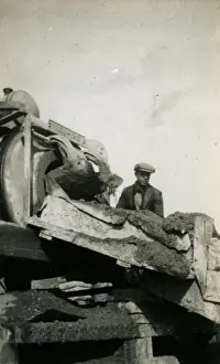 Underground Railway Construction, Leytonstone, London