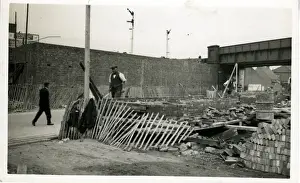 Underground Railway Construction, Hainault, London