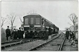 Underground railway electrification, London 1904