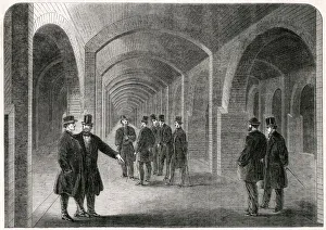 Pumping Collection: Underground Reservoir at Crossness 1865