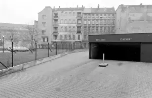 Deserted Prints: Underground station entrance, East Berlin, Germany