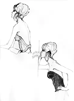 Underwear for 1962 drawn by Barbara Hulanicki