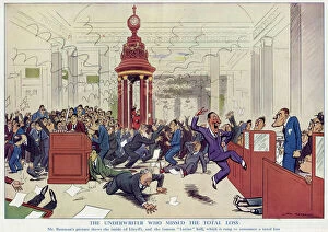 Images Dated 10th October 2012: The Underwriter Who Missed The Total Loss, by H. M. Bateman