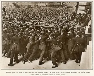Downing Prints: Unemployed Crowd / Downing