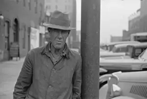 Omaha Prints: Unemployed man, Omaha, Nebraska