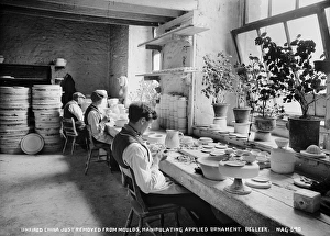 Just Gallery: Unfired China Just Removed from Moulds