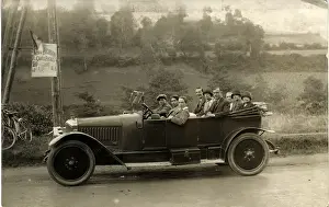 UNIC Vintage Car / Charabanc, France