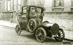 Wentworth Postcard Collection Prints: UNIC Vintage Car - Taxi