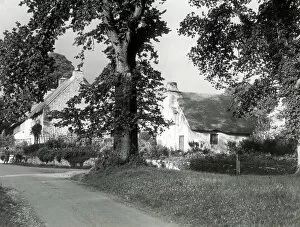 Unidentified Welsh village scene