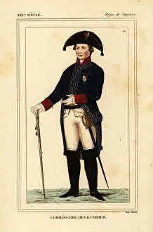 Bicorn Prints: Uniform of the French Commissaire des Guerres