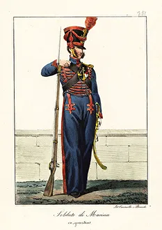 Uniform of a French Marine, Napoleon's army