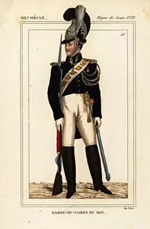 Jacob Collection: Uniform of the Kings Bodyguard, Garde-du-corps