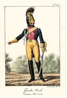 Guardsman Prints: Uniform of the Royal Guard, Gendarmerie de la Chasse