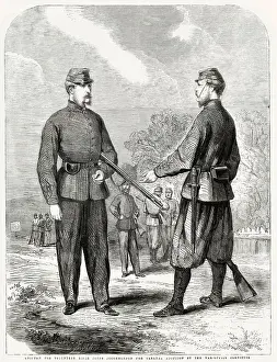 Uniform for the Volunteer Rifle Corps recommended for general adoption by the War Office committee. Date: 1860