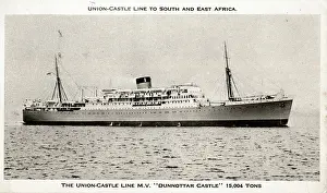 Union-Castle Line MV Dunnottar Castle, Southampton