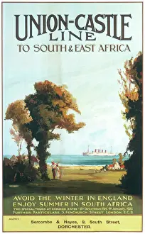 Union Castle Line poster