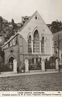 Union Church at Valparaiso, Chile, South America