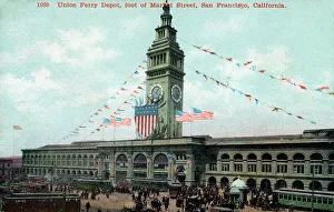Union Ferry Depot, Market Street, San Francisco, California