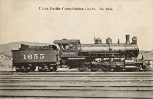 Images Dated 11th July 2017: Union Pacific goods locomotive 1655, America
