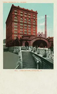 Pennsylvania Prints: Union Railway Station, Pittsburgh, Pennsylvania, USA