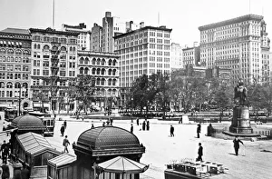 Union Square New York probably early 1900s