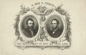 In union is strength. We will fight it out on this line