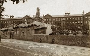 Tram Collection: Union Workhouse, Brighton, Sussex