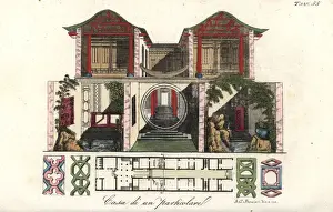Quarters Prints: Unique house in Canton