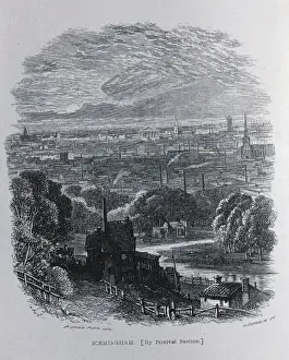 Englishwomen Prints: UNITED KINGDOM. ENGLAND. Birmingham. Industrial